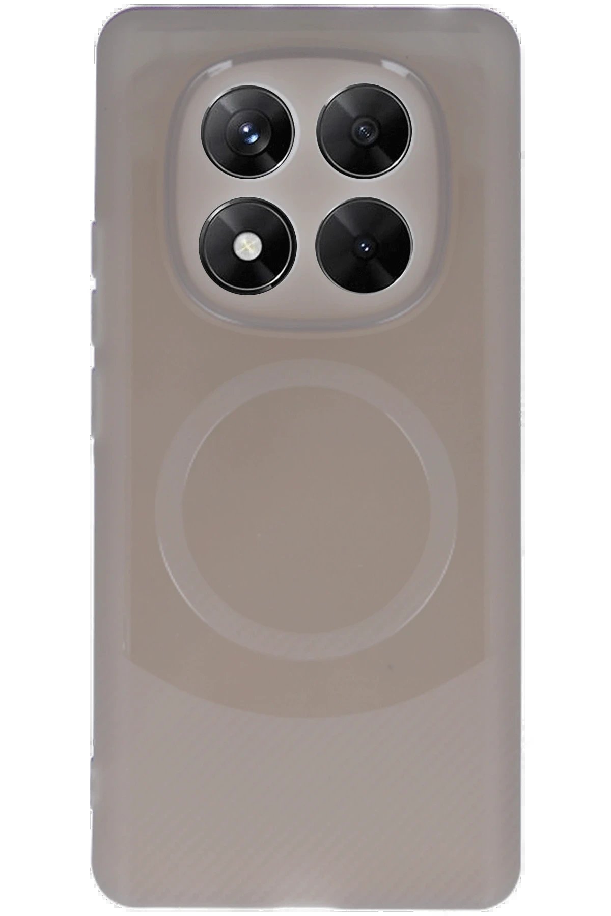 Xiaomi Redmi Note 14 Pro 4G Kılıf Maya Karbon Kapak - Gri-(5796) - Görsel 2