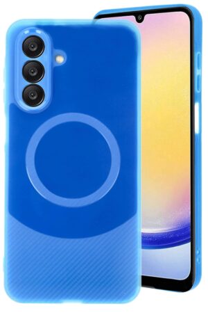 Samsung A16 5G Kılıf Maya Karbon Kapak - Lacivert-(5796)