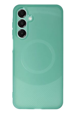 Samsung A16 5G Kılıf Maya Karbon Kapak - Koyu Yeşil-(5796)