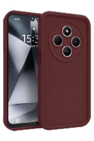 Xiaomi Redmi 14C Kılıf Viera Silikon - Bordo-(5796)