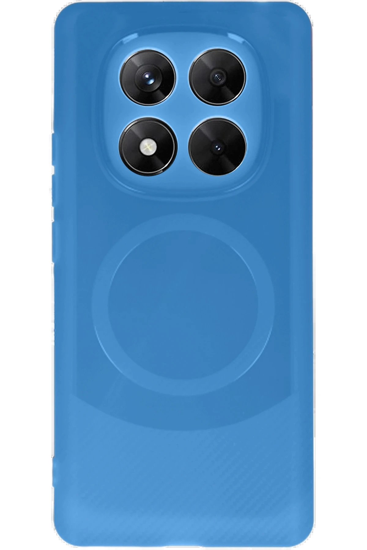 Xiaomi Redmi Note 14 Pro 5G Kılıf Maya Karbon Kapak - Lacivert-(5796) - Görsel 3