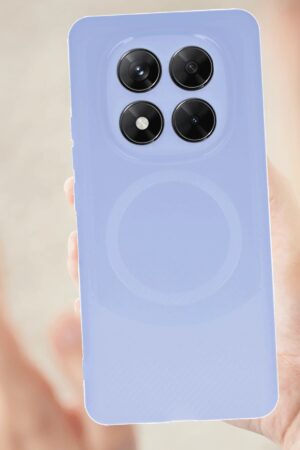 Xiaomi Redmi Note 14 Pro 5G Kılıf Maya Karbon Kapak - Bordo-(5796)