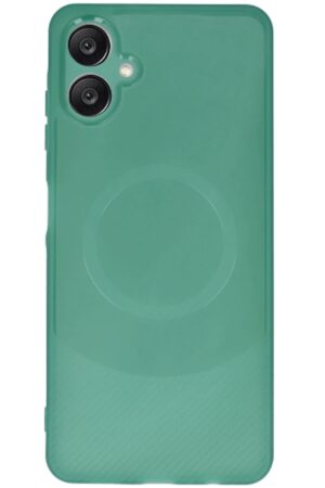 Samsung A06 Kılıf Maya Karbon Kapak - Koyu Yeşil-(5796)