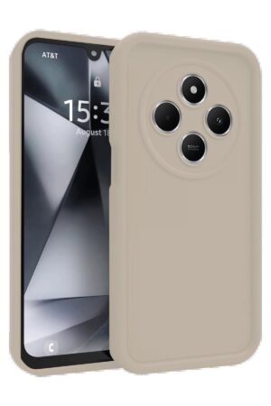 Xiaomi Redmi 14C Kılıf Viera Silikon - Krem-(5796)