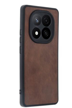 Xiaomi Redmi Note 14 Pro 4G Kılıf Aras Deri Kapak - Taba-(5796)