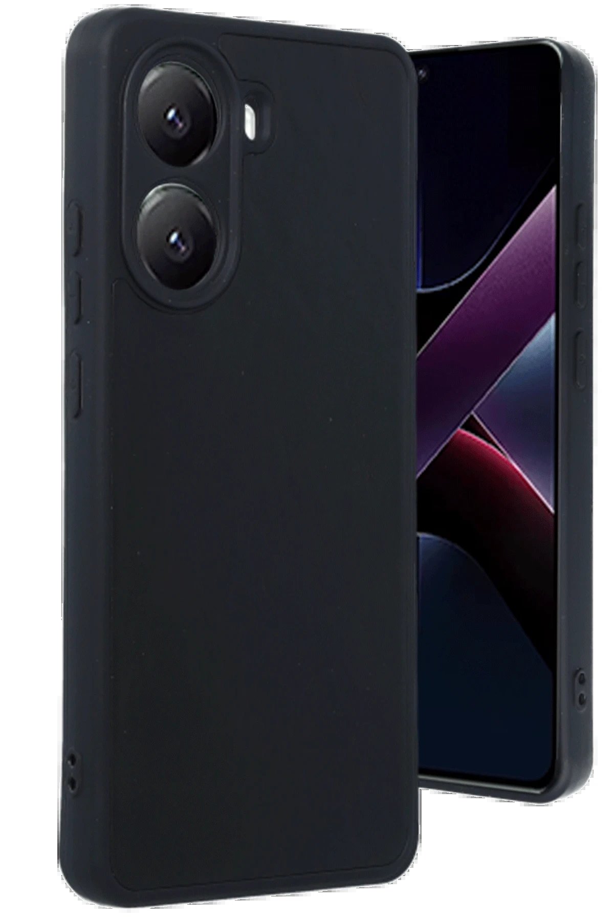 Xiaomi Poco X7 Pro Kılıf Aras Deri Kapak - Siyah-(5796)