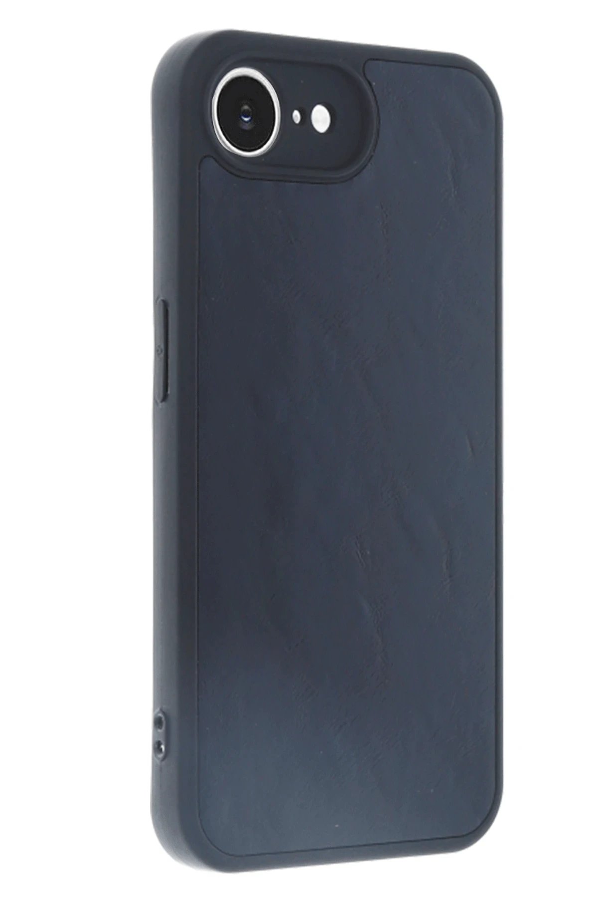 iPhone 16E Kılıf Aras Deri Kapak - Lacivert-(5796) - Görsel 3