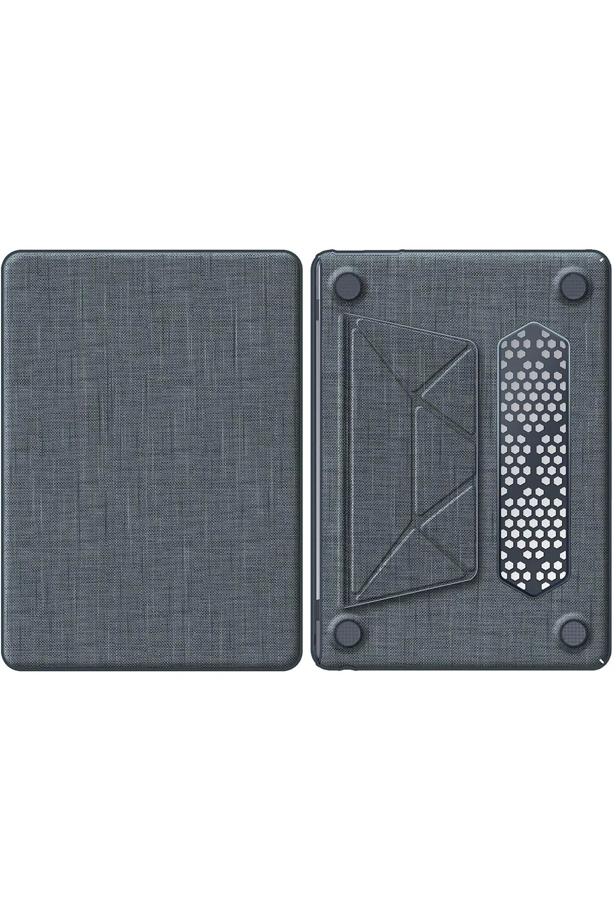 Macbook Air 13.6 Macbook Kumaş Kapak - Gri-(5796) - Görsel 2