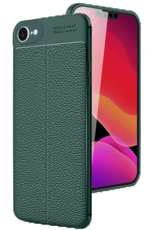 iPhone 16E Kılıf Auto Focus Kapak - Koyu Yeşil-(5796)