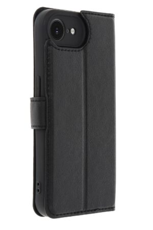 iPhone 16E Kılıf Trend S Plus Kapaklı Kılıf - Siyah-(5796)