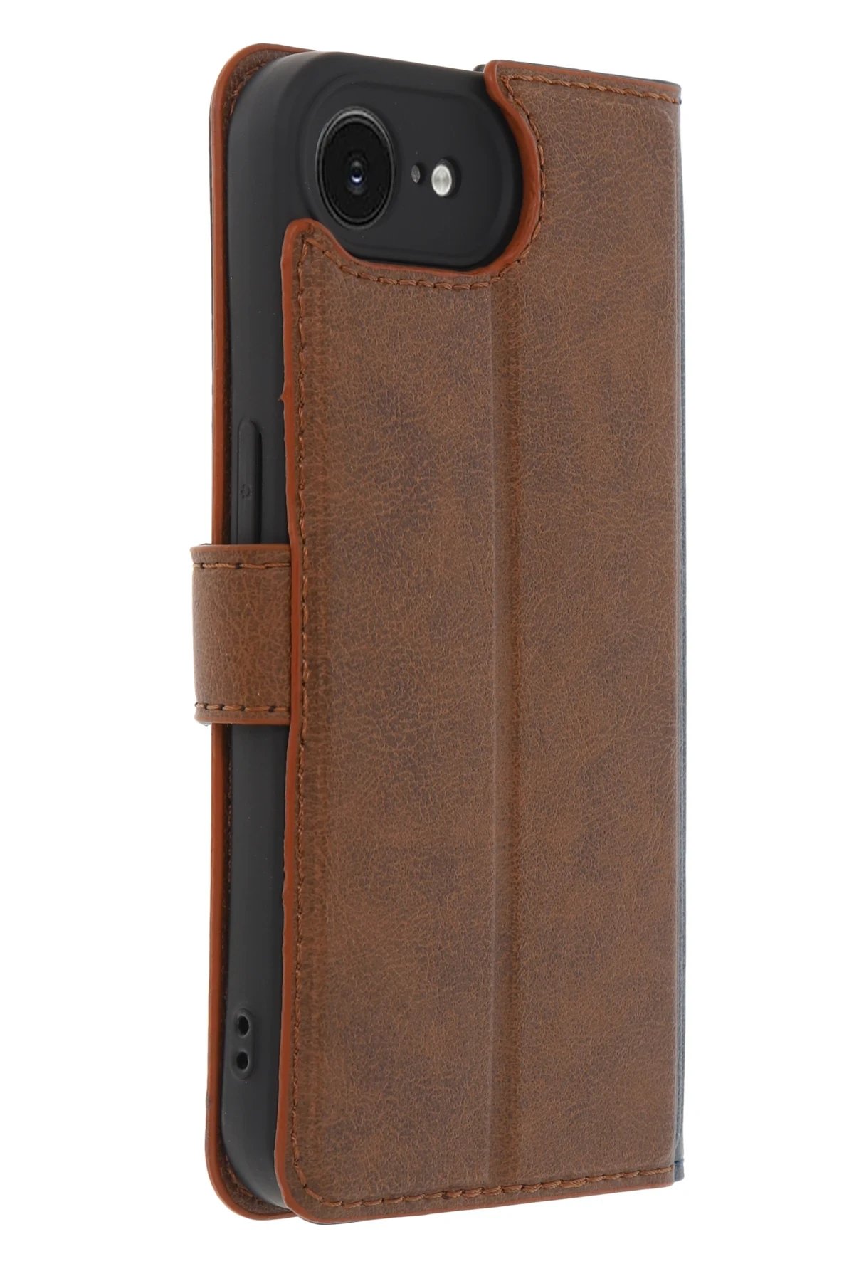 iPhone 16E Kılıf Trend S Plus Kapaklı Kılıf - Taba-(5796) - Görsel 3