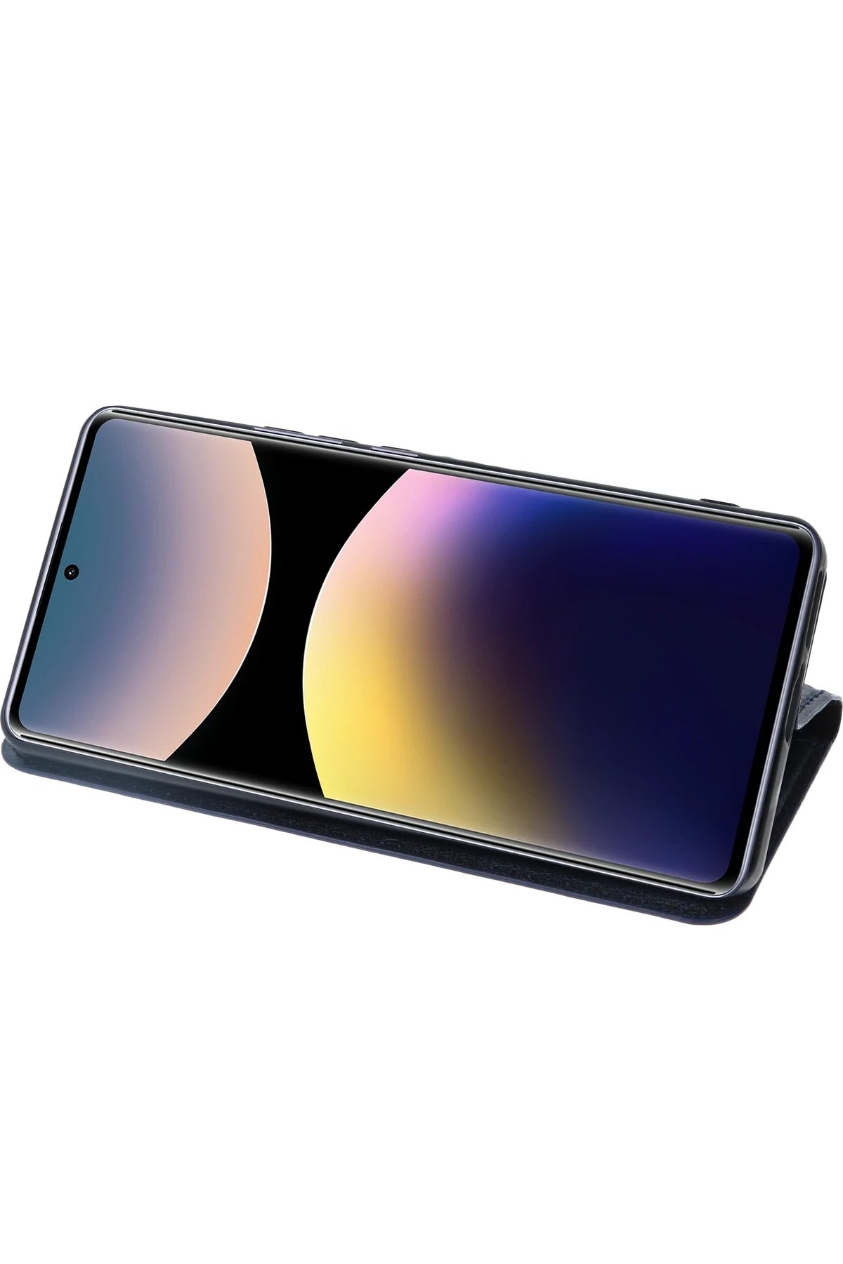 Xiaomi Redmi Note 14 Pro 4G Kılıf Trend S Plus Kapaklı Kılıf - Taba-(5796) - Görsel 2