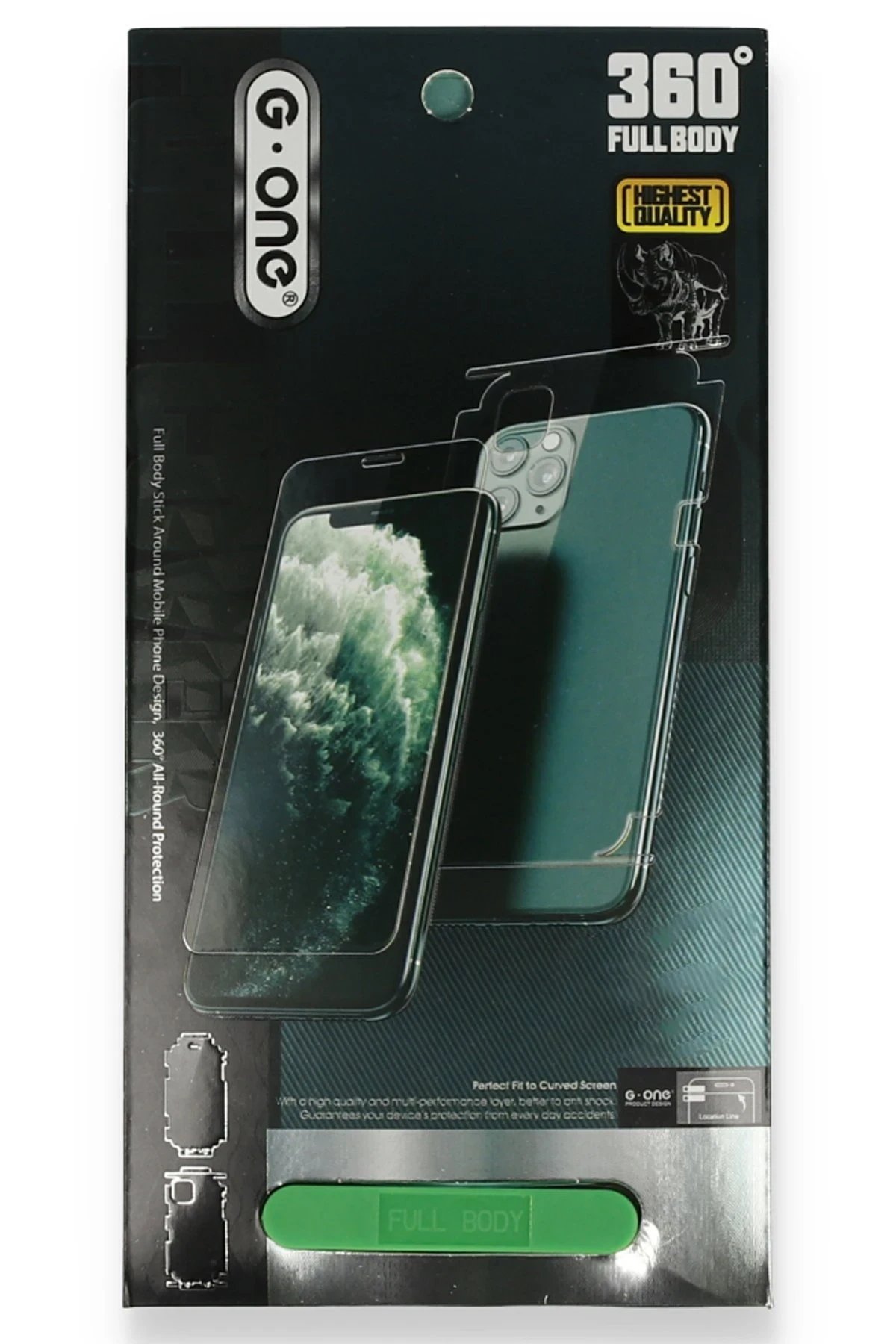 iPhone 16 Pro Max 360 Mat Full Body Arka Koruyucu-(5796)