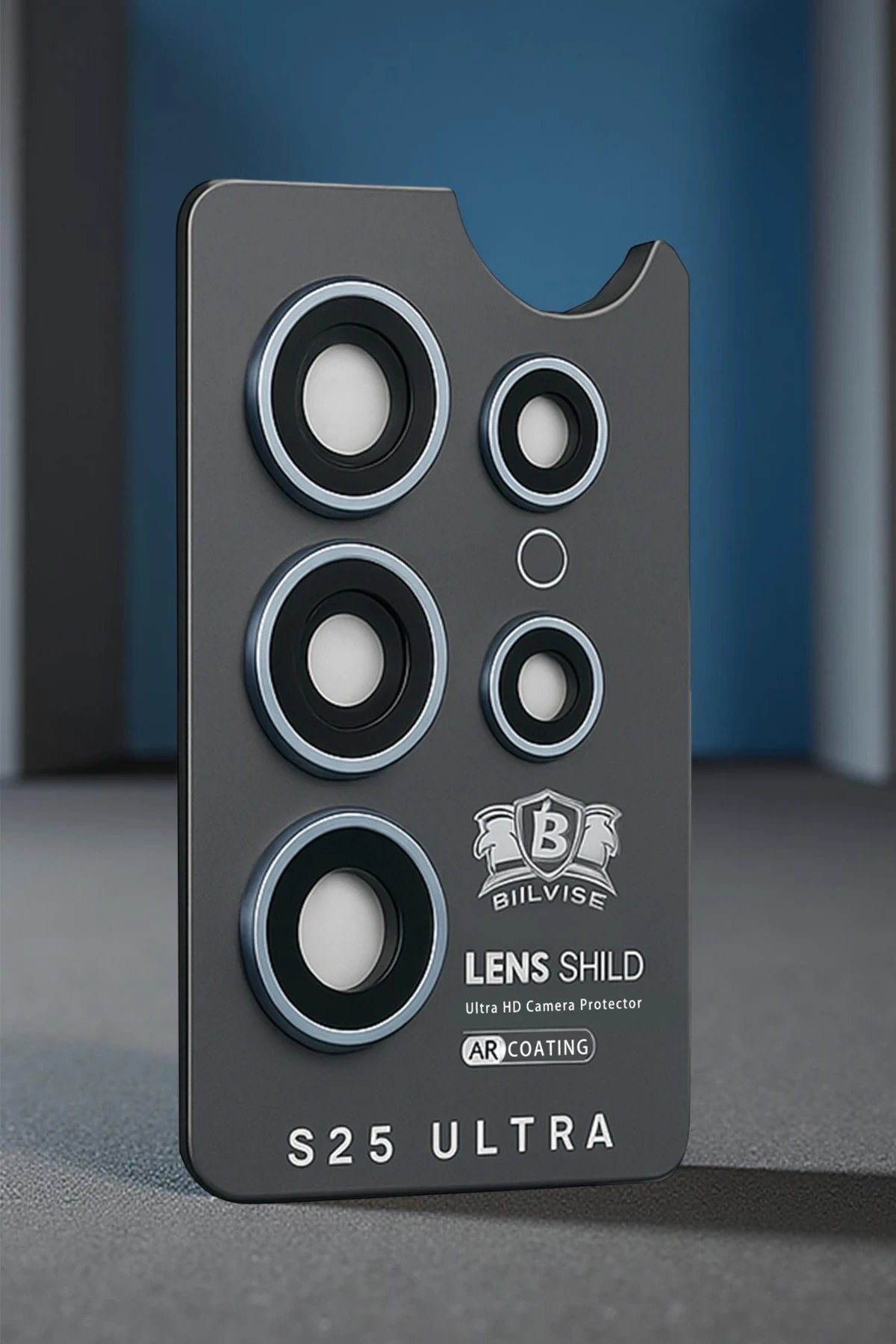 Samsung Galaxy S25 Ultra Bilvis Titan Kamera Lens - Lacivert-(5796)