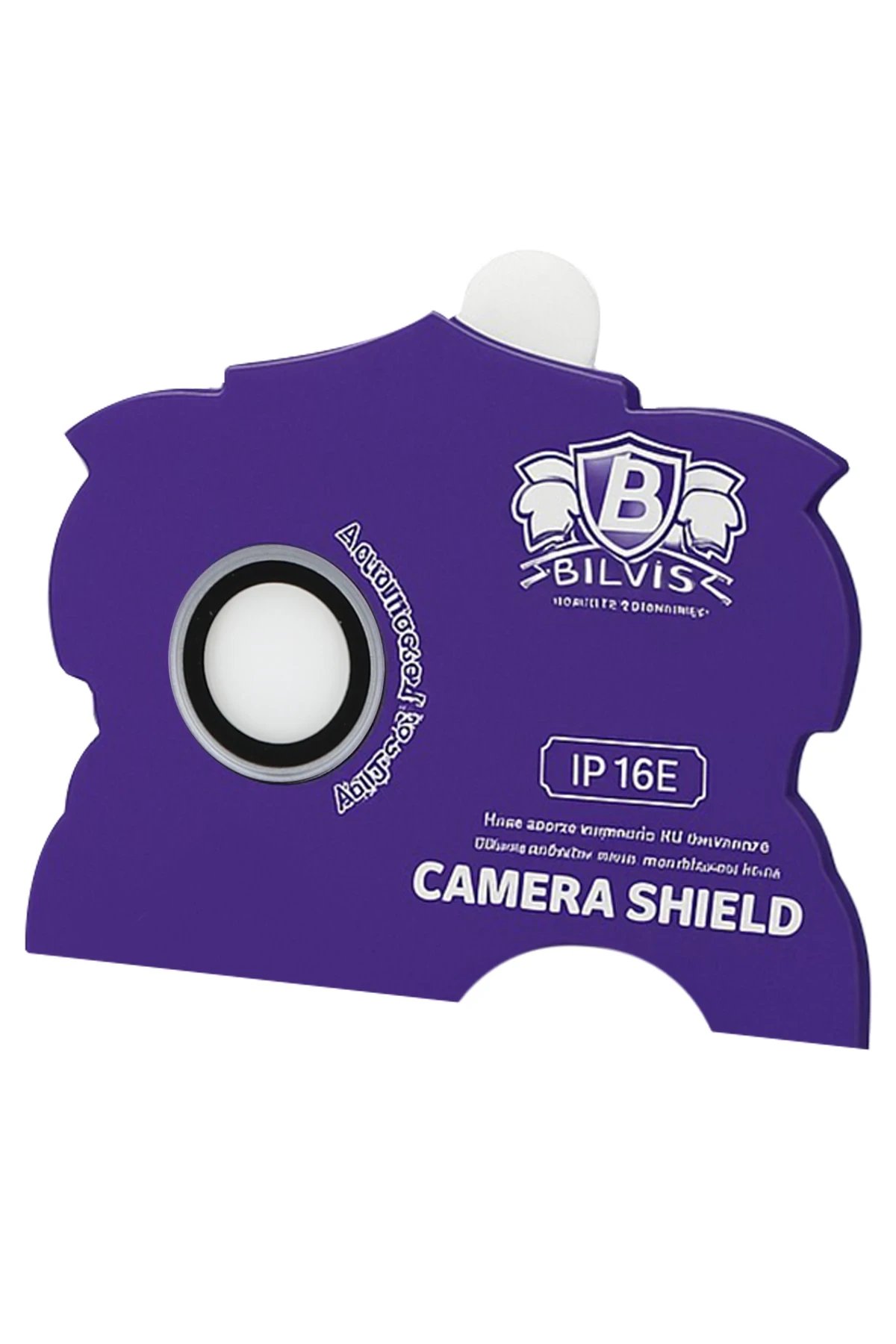 iPhone 16E Bilvis Titan Kamera Lens - Beyaz-(5796) - Görsel 3