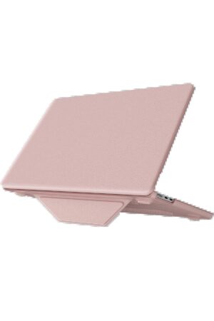 Macbook Pro 14 2021 Macbook Deri Kapak - Pembe-(5796)