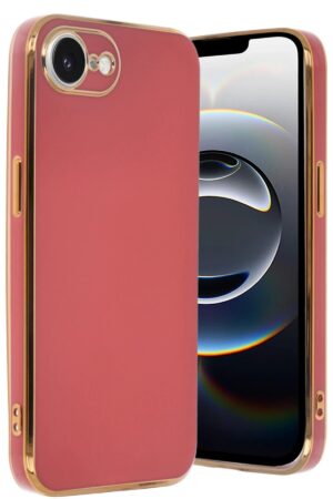 iPhone 16E Kılıf Volet Silikon - Kırmızı-(5796)