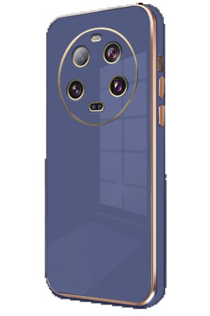 Xiaomi Mi 14 Ultra Kılıf Volet Silikon - Mavi-(5796)