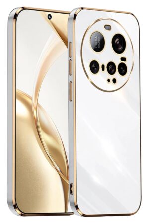 Xiaomi Mi 15 Ultra Kılıf Volet Silikon - Beyaz-(5796)