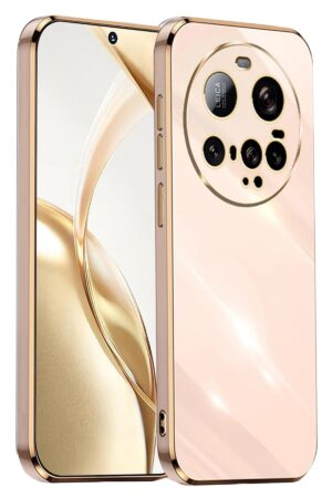 Xiaomi Mi 15 Ultra Kılıf Volet Silikon - Pembe-(5796)