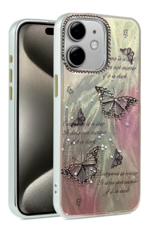 iPhone 11 Kılıf Blade Aynalı Desenli Kapak - Desen 6-(5796)