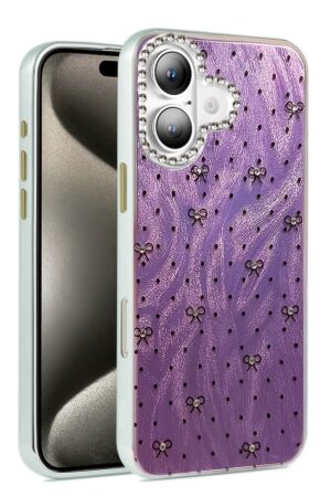 iPhone 16 Plus Kılıf Blade Aynalı Desenli Kapak - Desen 2-(5796)