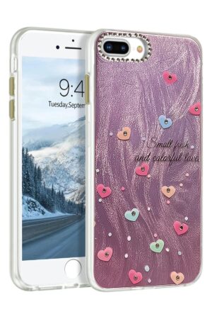 iPhone 7 Plus Kılıf Blade Aynalı Desenli Kapak - Desen 8-(5796)