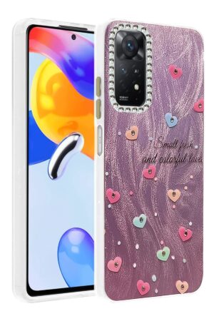 Xiaomi Redmi Note 12 Pro 4G Kılıf Blade Aynalı Desenli Kapak - Desen 8-(5796)