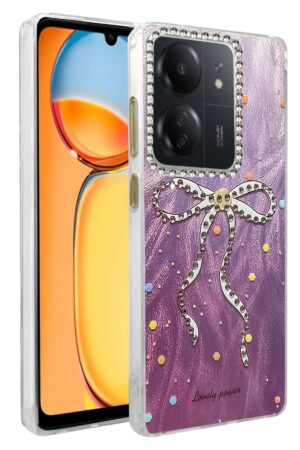 Xiaomi Redmi 13C Kılıf Blade Aynalı Desenli Kapak - Desen 1-(5796)