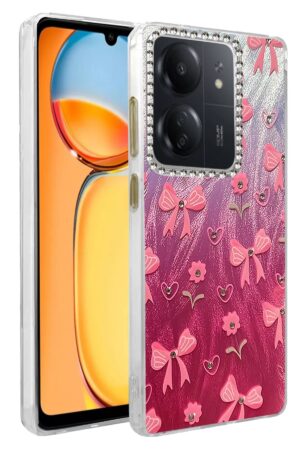 Xiaomi Redmi 13C Kılıf Blade Aynalı Desenli Kapak - Desen 3-(5796)