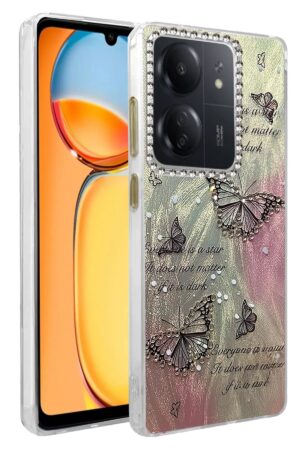 Xiaomi Redmi 13C Kılıf Blade Aynalı Desenli Kapak - Desen 6-(5796)