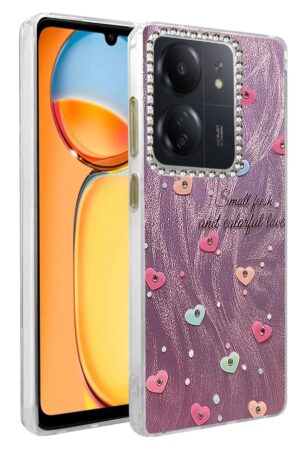 Xiaomi Redmi 13C Kılıf Blade Aynalı Desenli Kapak - Desen 8-(5796)