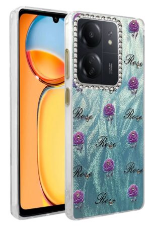 Xiaomi Redmi 13C Kılıf Blade Aynalı Desenli Kapak - Desen 9-(5796)