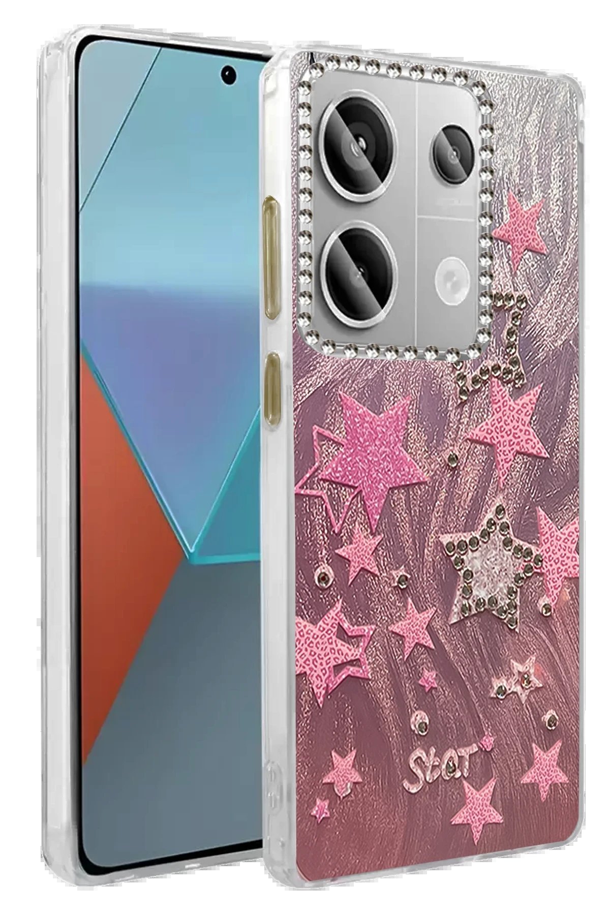 Xiaomi Redmi Note 13 Pro 4G Kılıf Blade Aynalı Desenli Kapak - Desen 7-(5796) - Görsel 2