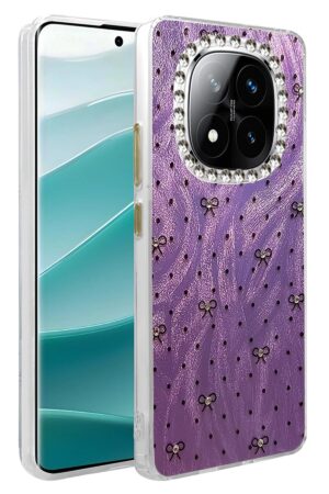 Xiaomi Redmi Note 14 Pro 4G Kılıf Blade Aynalı Desenli Kapak - Desen 2-(5796)