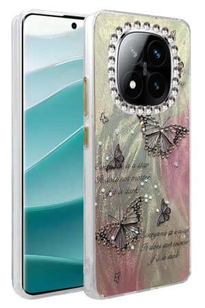 Xiaomi Redmi Note 14 Pro 4G Kılıf Blade Aynalı Desenli Kapak - Desen 6-(5796)