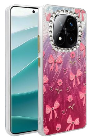 Xiaomi Redmi Note 14 Pro 5G Kılıf Blade Aynalı Desenli Kapak - Desen 3-(5796)