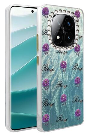 Xiaomi Redmi Note 14 Pro 5G Kılıf Blade Aynalı Desenli Kapak - Desen 9-(5796)