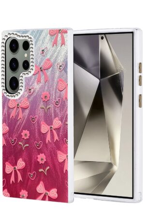 Samsung Galaxy S24 Ultra Kılıf Blade Aynalı Desenli Kapak - Desen 3-(5796)