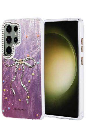 Samsung Galaxy S25 Ultra Kılıf Blade Aynalı Desenli Kapak - Desen 1-(5796)