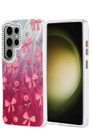 Samsung Galaxy S25 Ultra Kılıf Blade Aynalı Desenli Kapak - Desen 3-(5796)