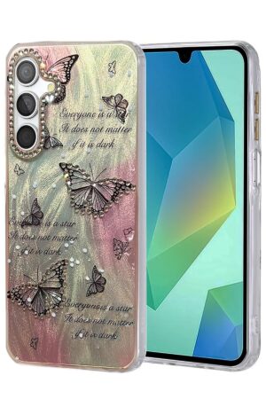 Samsung Galaxy S25 Kılıf Blade Aynalı Desenli Kapak - Desen 6-(5796)