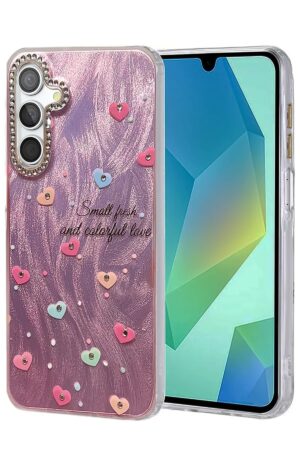 Samsung Galaxy A15 4G Kılıf Blade Aynalı Desenli Kapak - Desen 8-(5796)