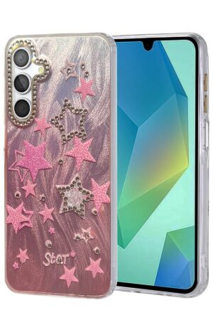 Samsung Galaxy A14 4G Kılıf Blade Aynalı Desenli Kapak - Desen 7-(5796)