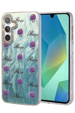 Samsung Galaxy A25 5G Kılıf Blade Aynalı Desenli Kapak - Desen 9-(5796)