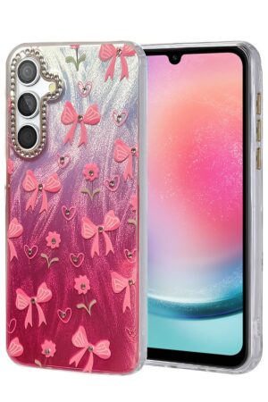 Samsung Galaxy A24 4G Kılıf Blade Aynalı Desenli Kapak - Desen 3-(5796)