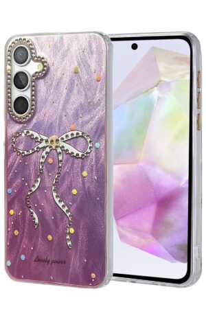 Samsung Galaxy A35 5G Kılıf Blade Aynalı Desenli Kapak - Desen 1-(5796)