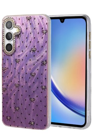 Samsung Galaxy A34 5G Kılıf Blade Aynalı Desenli Kapak - Desen 2-(5796)