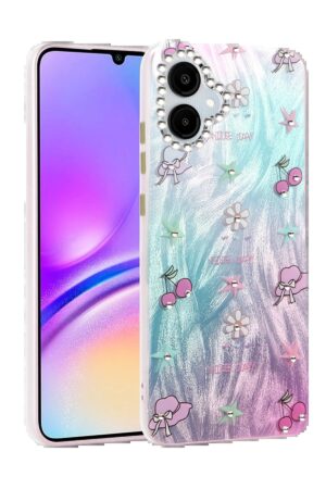 Samsung Galaxy A06 Kılıf Blade Aynalı Desenli Kapak - Desen 4-(5796)