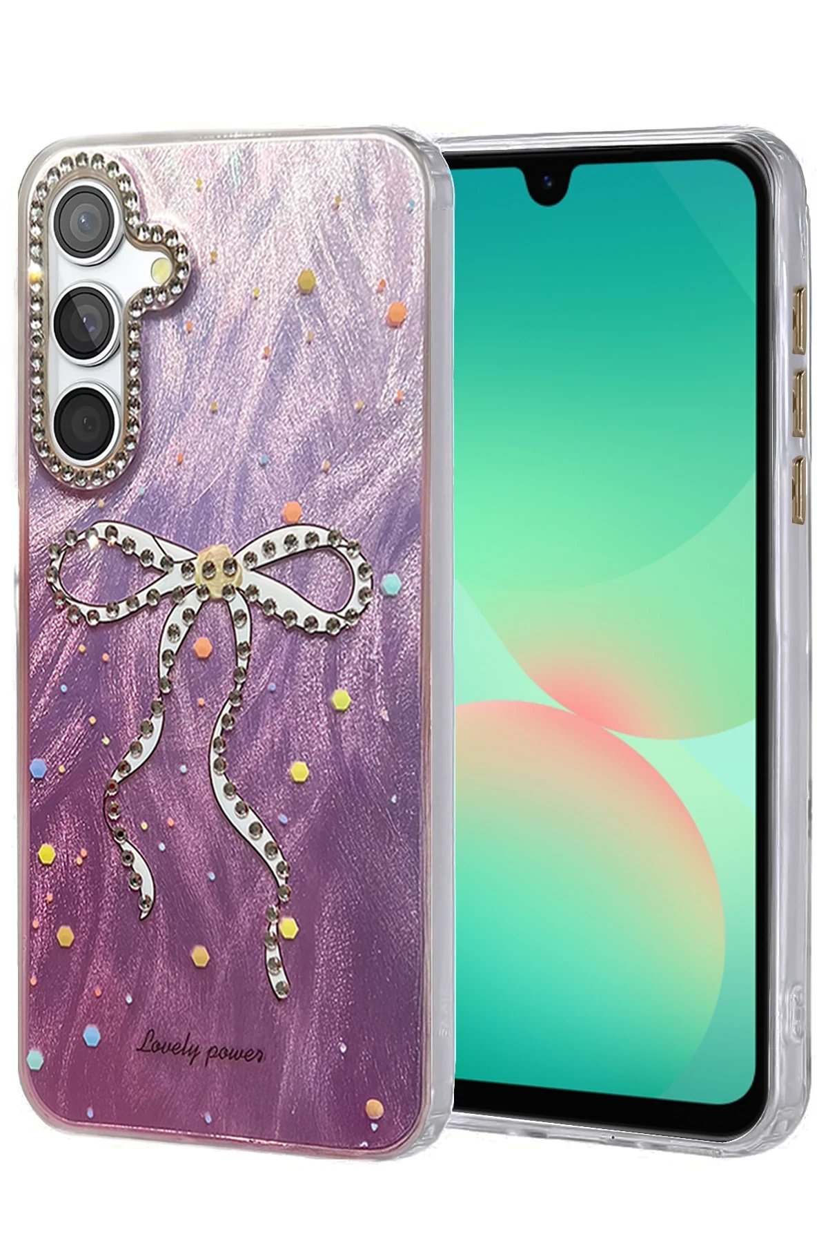 Samsung Galaxy A26 Kılıf Blade Aynalı Desenli Kapak - Desen 1-(5796)